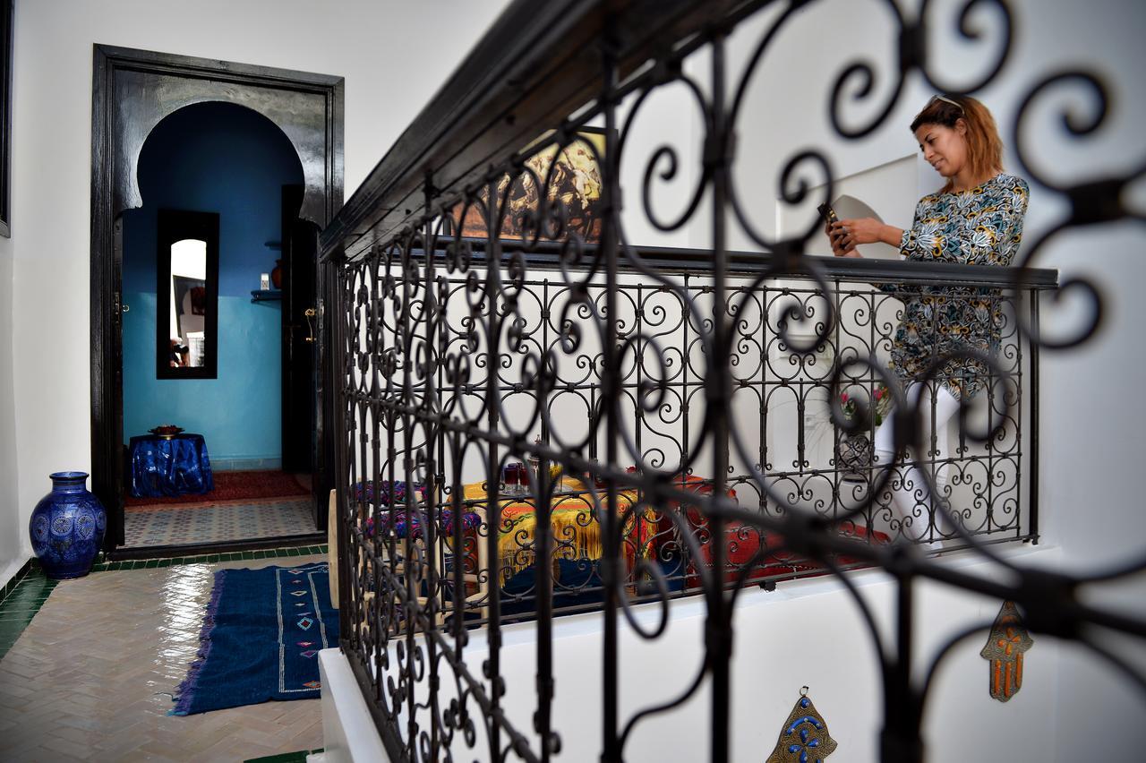 Riad Bleu Topaze Marrakesz Zewnętrze zdjęcie